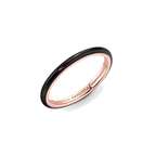 Anillo Pandora Esmalte Negro ME - Bijuvera