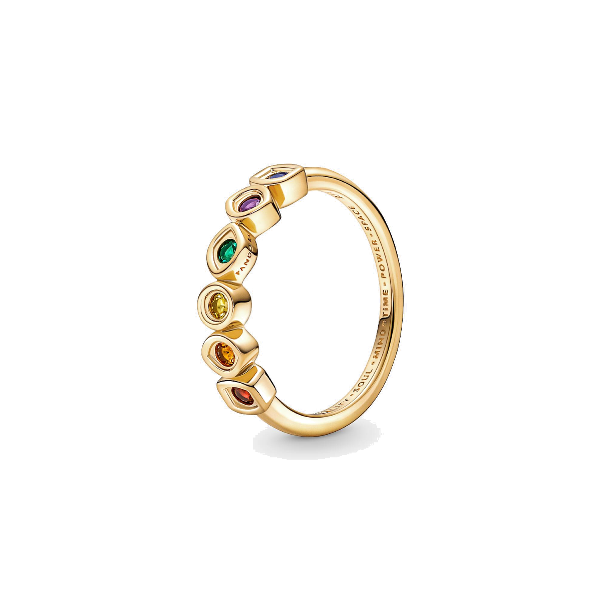 Anillo Pandora Gemas del Infinito de Los Vengadores de Marvel - Bijuvera