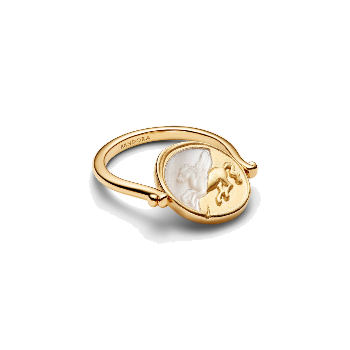 Anillo Pandora Medallón Reversible Pegaso - Bijuvera