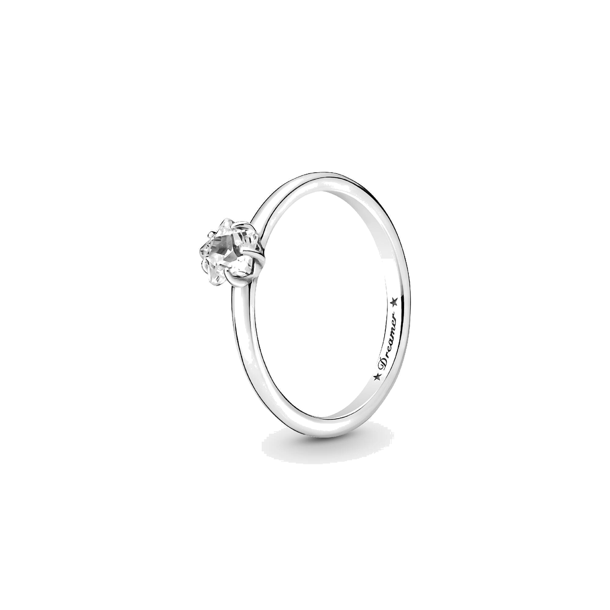 Anillo Pandora Solitario Estrella Brillante Celestial - Bijuvera