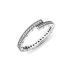 Anillo Pandora Superpuesto Brillante - Bijuvera