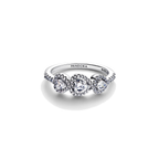 Anillo Pandora Trilogía de Corazones y Halo - Bijuvera