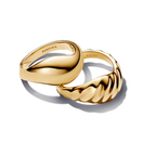 Anillo Pandora s Combinables Ondulados - Bijuvera