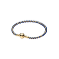 Pandora Armband Ketting Doos Blauw en Goudkleurig - Bijuvera