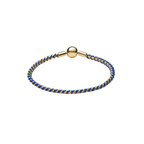 Pandora Armband Ketting Doos Blauw en Goudkleurig - Bijuvera