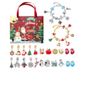 Calendrier de l'Avent Joyaux Disney - Thématique de Noël Type 3 Bracelet et Charms - Bijuvera