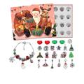 Calendario Adviento Joyas Disney - Tematica Navideña Tipo 6 Pulsera y Charms - Bijuvera