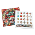 Calendrier de l'Avent Bijoux – Thématique Noël Type 12 avec Bracelets, Pendentifs et Accessoires