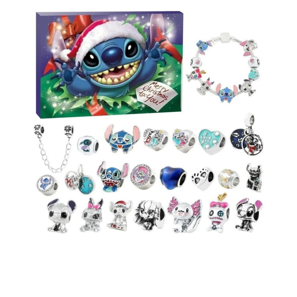 Disney Adventskalender - Stitch Armband en Charms Bijuvera