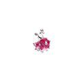 Charm Pandora Caracol Rosa - Bijuvera