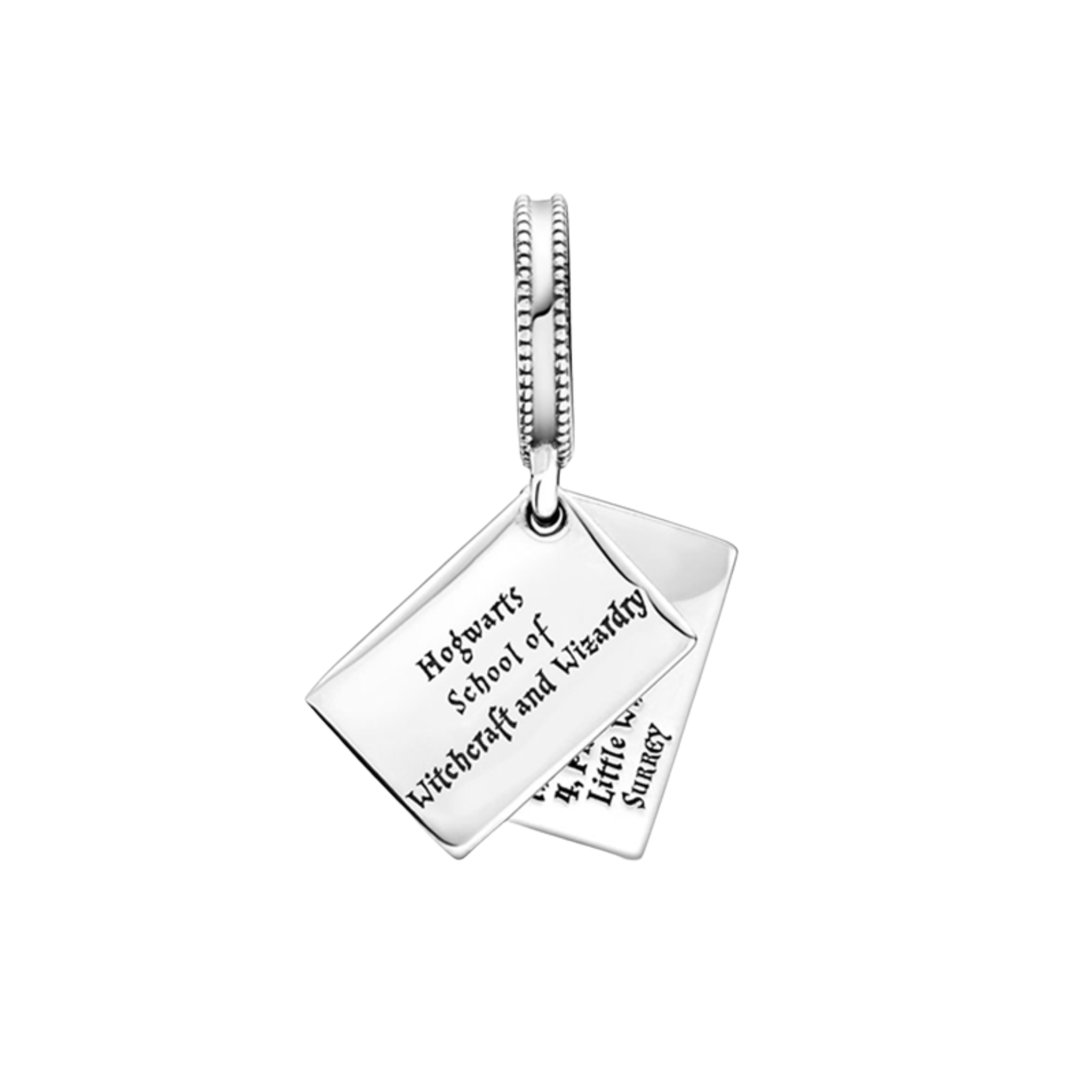 Charm Pandora  Carta de Admisión de Hogwarts de Harry Potter - Bijuvera