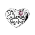 Charm Corazón "Te quiero Mucho" - Bijuvera