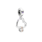 Charm Pendentif Cœur Rempli de Cœurs - Bijuvera