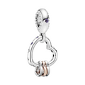 Charm Pendentif Cœur Rempli de Cœurs - Bijuvera