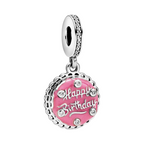 Charm Colgante Tarta de Cumpleaños -Bijuvera
