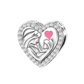 Charm Corazón Madre y Bebe - Bijuvera