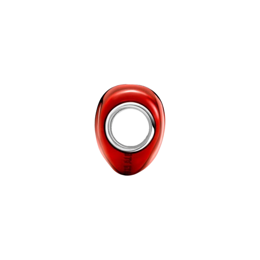 Charm  Corazón Rojo Metálico - Bijuvera