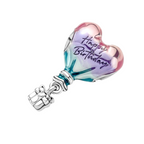 Charm Globo Aerostático Feliz Cumpleaños - Bijuvera