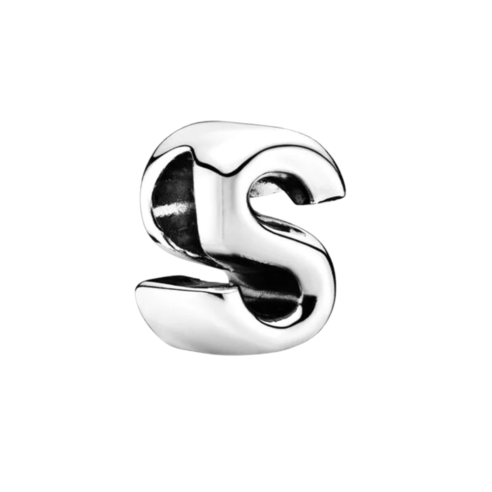 Charm Letra "S" - Bijuvera