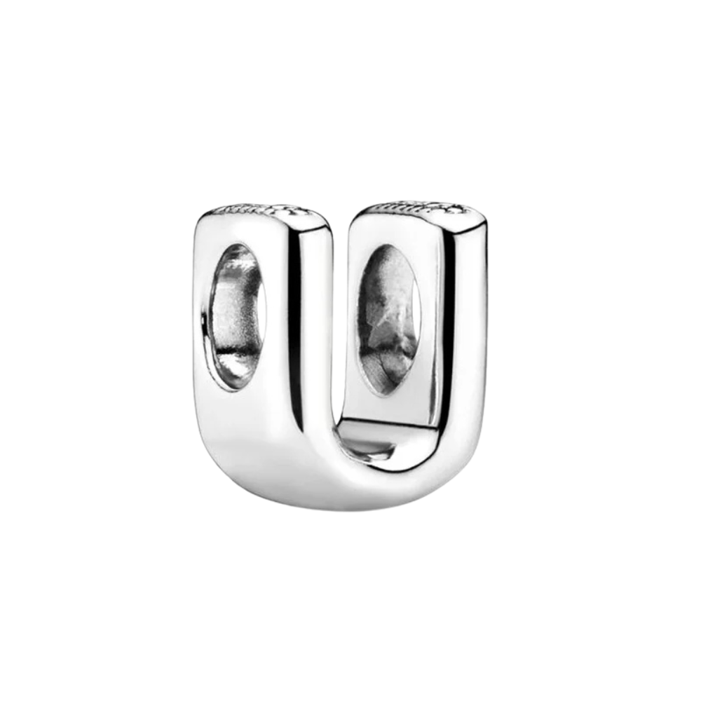 Charm Letra "U" - Bijuvera