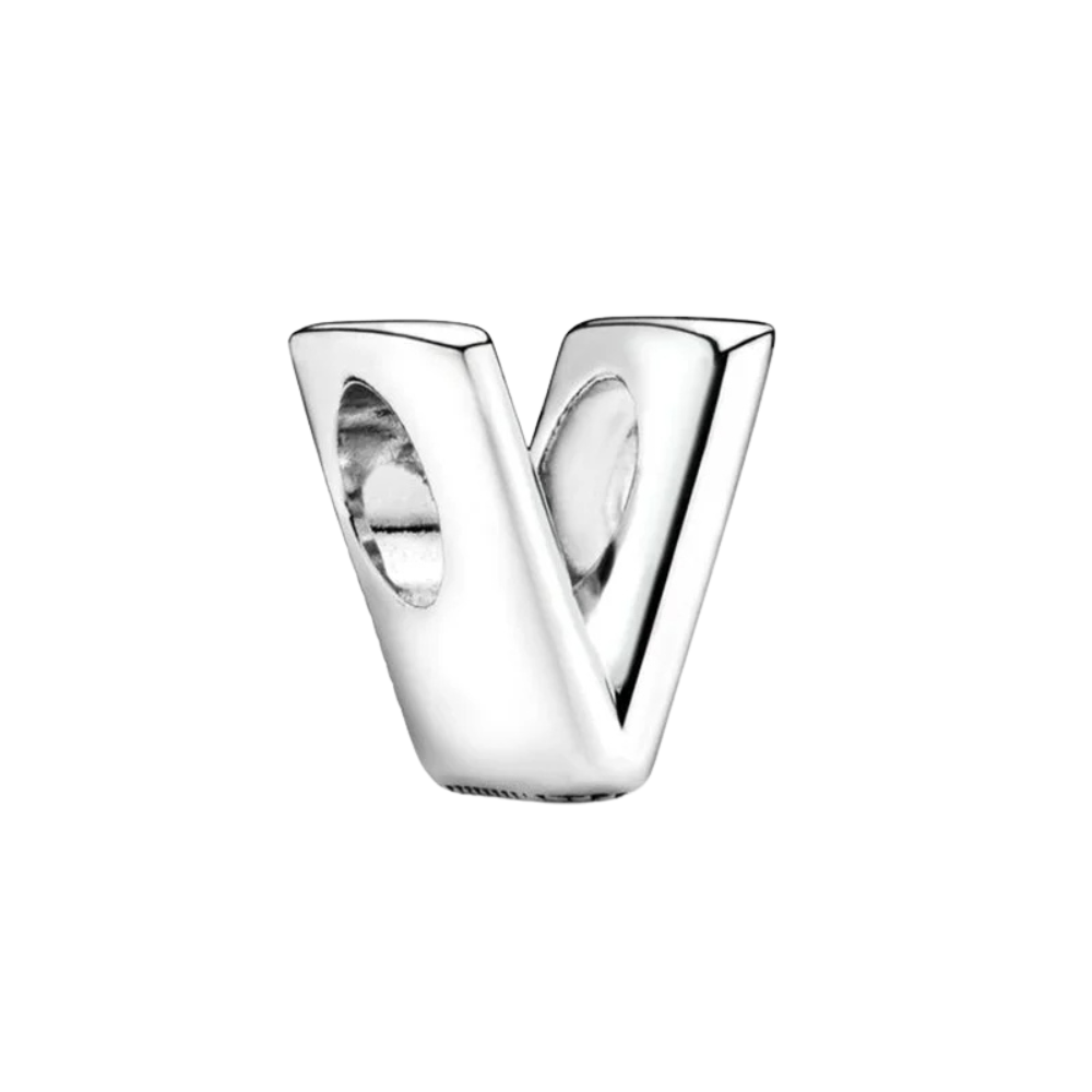Charm Letra "V" - Bijuvera