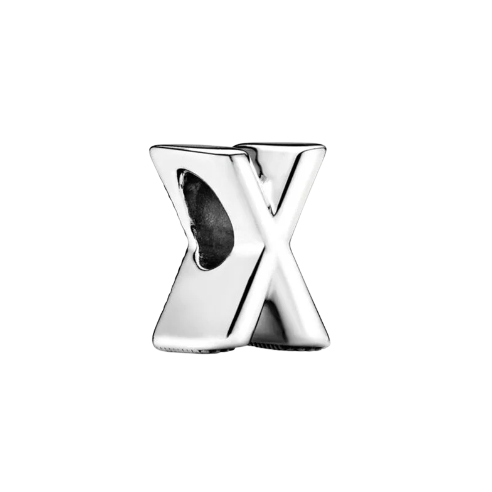 Charm Letra "X" - Bijuvera