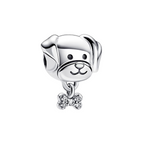 Charm Mascota Perro y Hueso - Bijuvera