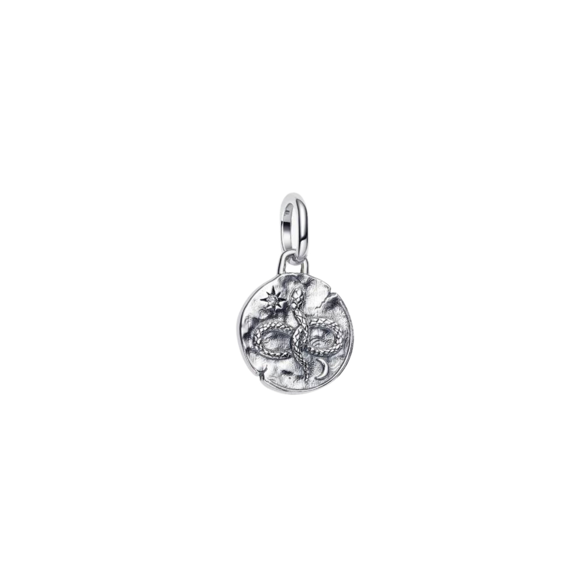 Charm Pandora Medallón Serpiente Infinita - Bijuvera