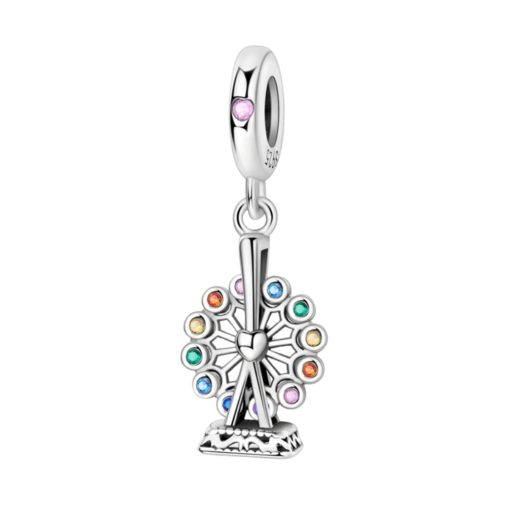 Charm Noria Brillante met gekleurde schitteringen - Bijuvera