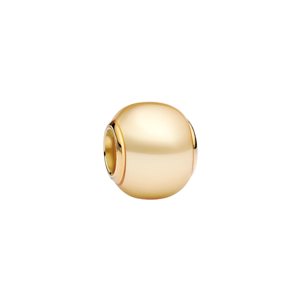 Charm Pandora Bola Decorativa en Color Oro