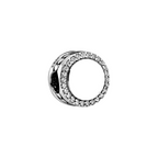 Personalisierbarer Pandora Charm Funkelnder Knopf aus 925er Sterling-Silber
