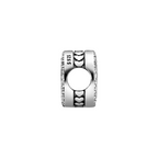 Personalisierbarer Pandora Charm Funkelnder Knopf aus 925er Sterling-Silber