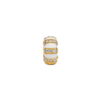 Charm Pandora Clip avec Émail et Gemmes en Couleur Or