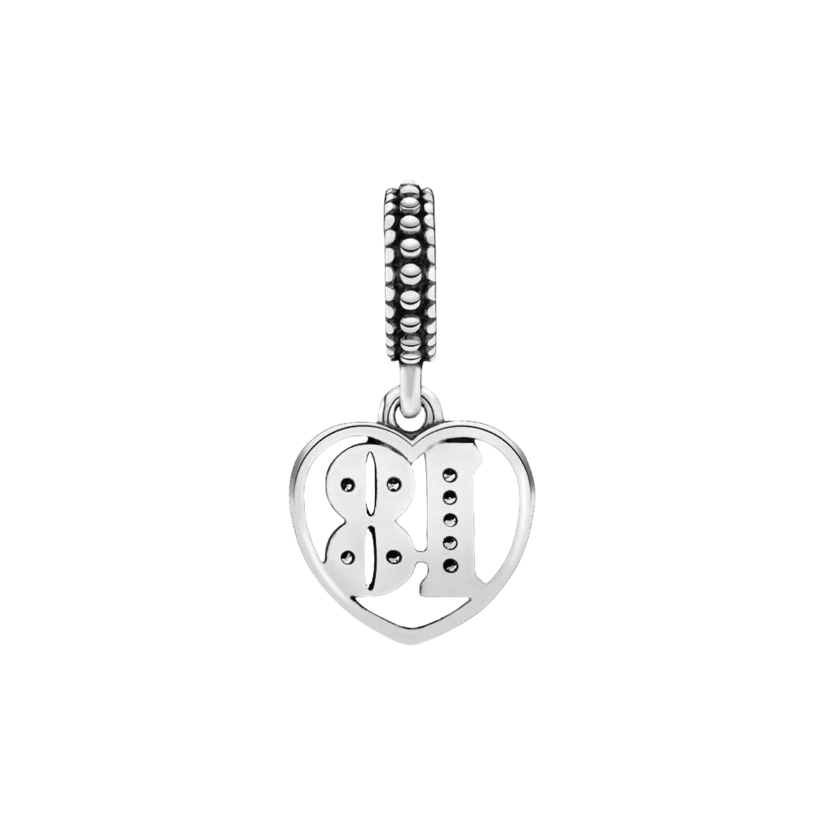 Pandora Charm-Anhänger 18. Geburtstag - Bijuvera