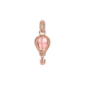 Charm Pandora Hangende Luchtballon Roze Glanzend - Bijuvera