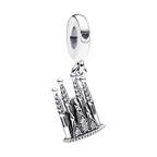 Charm Pandora Colgante Monumento Barcelona en Plata de Ley 925