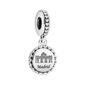 Charm Pandora Colgante Puerta de Alcalá Madrid en Plata de Ley 925