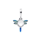 Charm Pandora Colgante Doble Libélula – Plata de Ley 925 con Diseño Inspirado en la Naturaleza