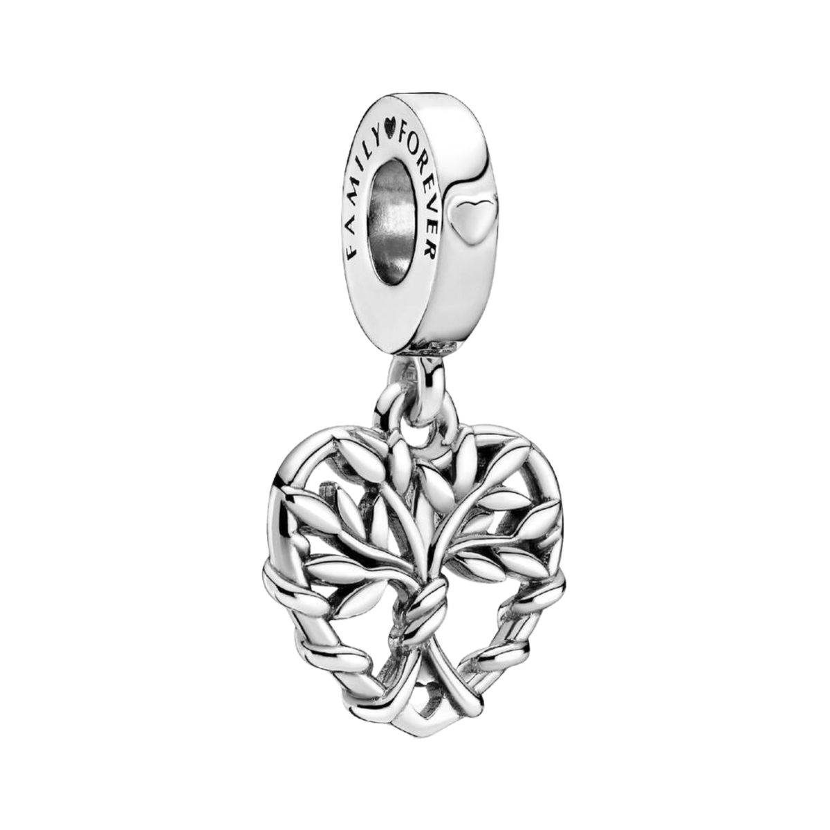 Pandora Charm Herz Lebensbaum Damen Silber - Bijuvera