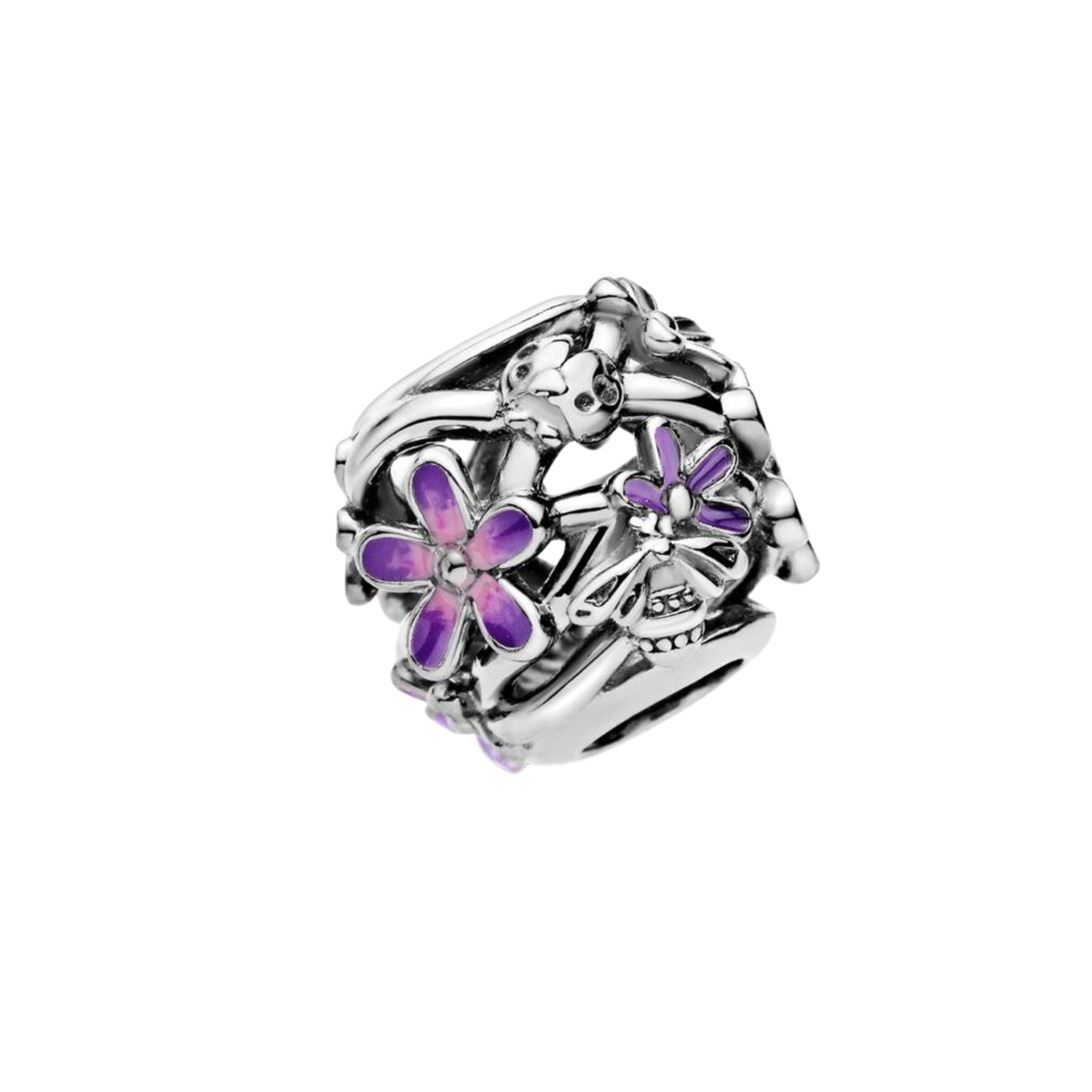 Charm Pandora Margarita Viola Filigrana - Bijuvera