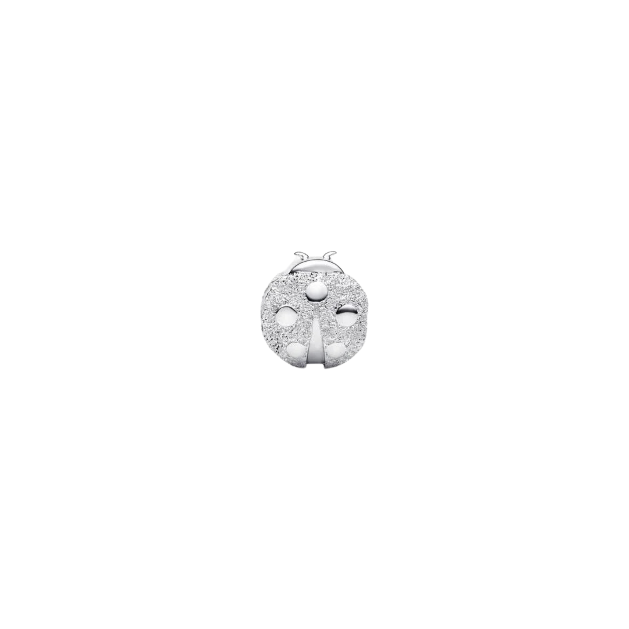 Charm Pandora Mini Mariquita Textura - Bijuvera