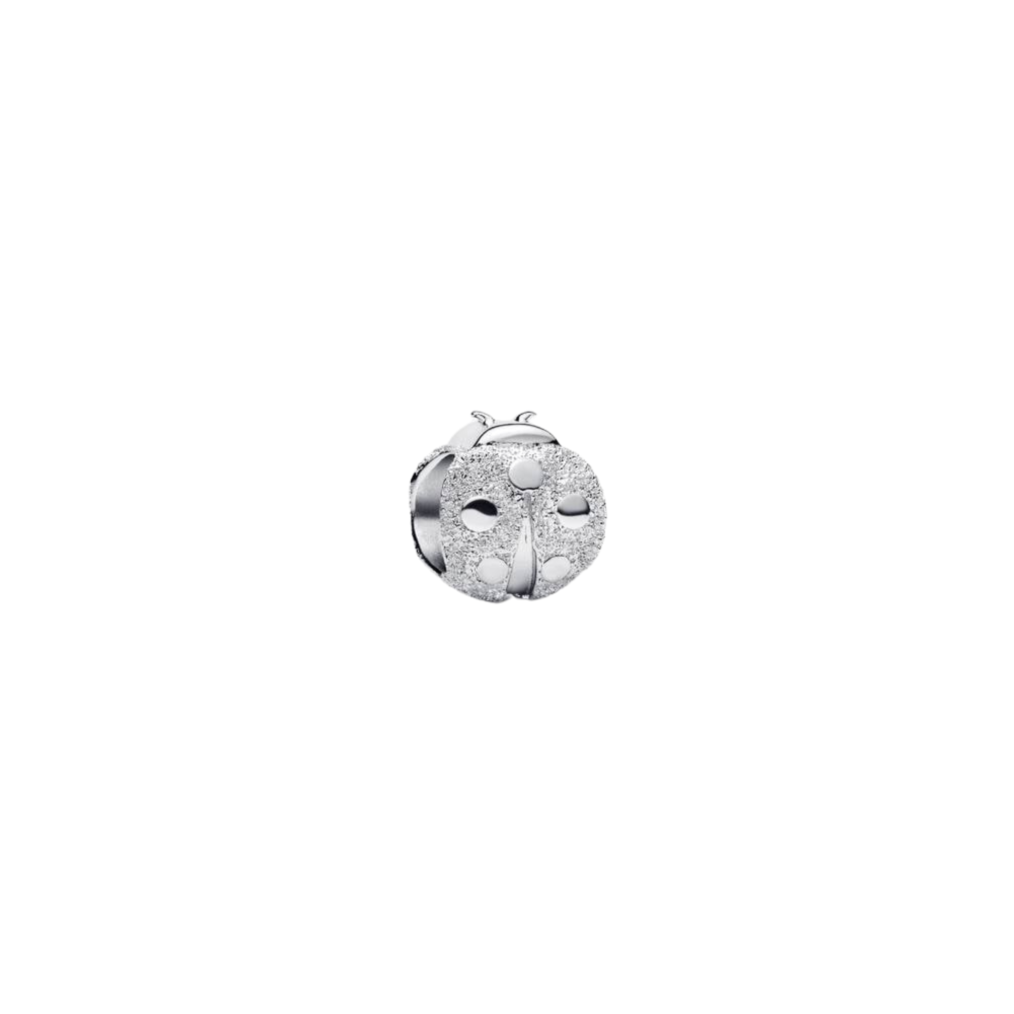 Charm Pandora Mini Mariquita Textura - Bijuvera