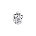 Pandora Charm Unendlicher Knoten – 925er Sterling-Silber Elegant und Symbolträchtig