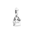 Pandora Shopping Bag Dangle Charm - Bijuvera