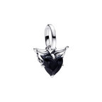 Mini Charm Pandora ME Cœur Ailé – Argent Sterling 925, Design Léger et Élégant