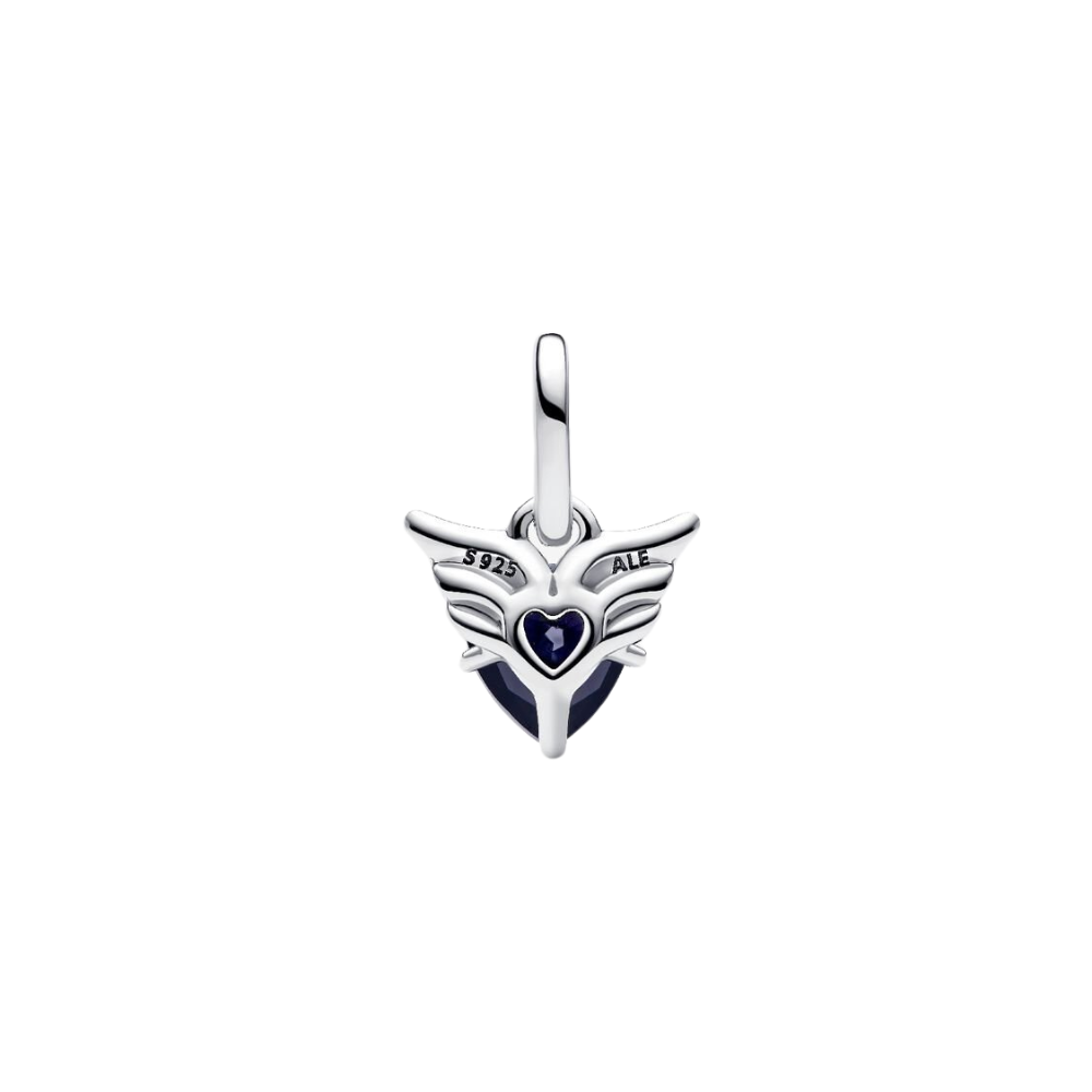 Mini Charm Pandora ME Corazón Alado – Plata de Ley 925, Diseño Ligero y Elegante