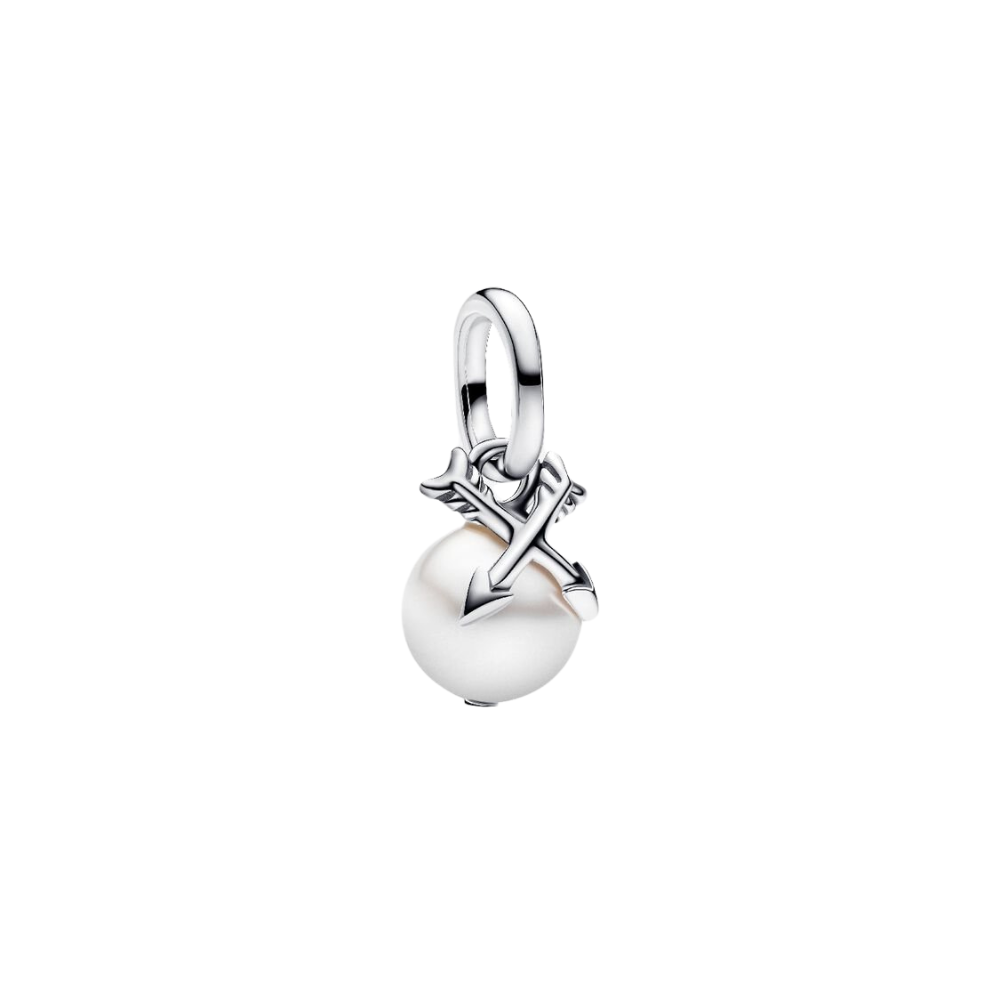 Charm Mini Colgante Pandora ME Perlas y Flechas en Plata de Ley – Diseño Moderno y Personalizable