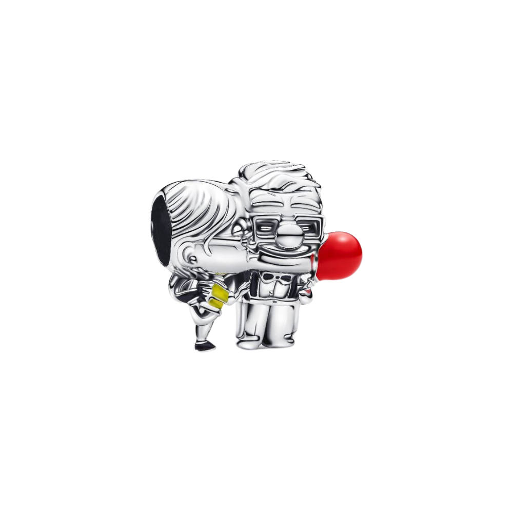 Charm Pandora Carl y Ellie Up Disney Pixar – Plata de Ley 925, Edición Especial
