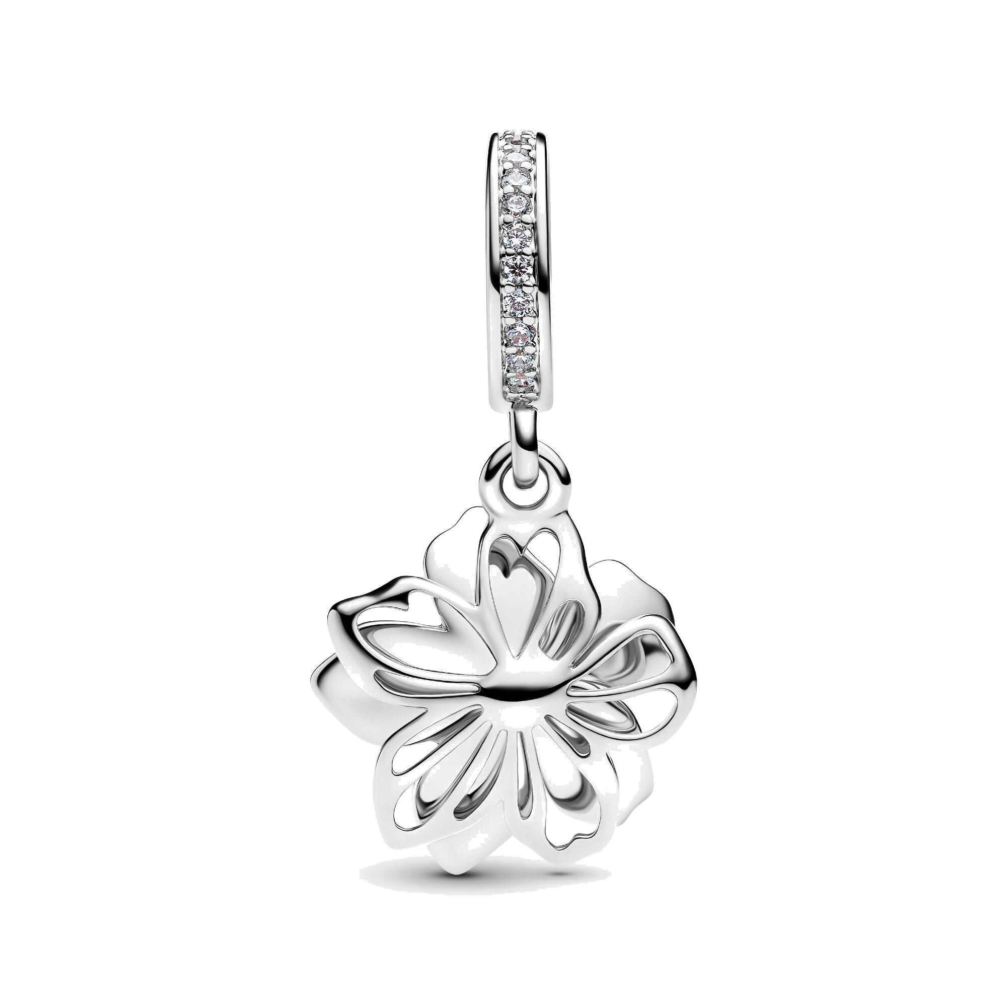 Charm Pandora Colgante Flor Azul - Bijuvera