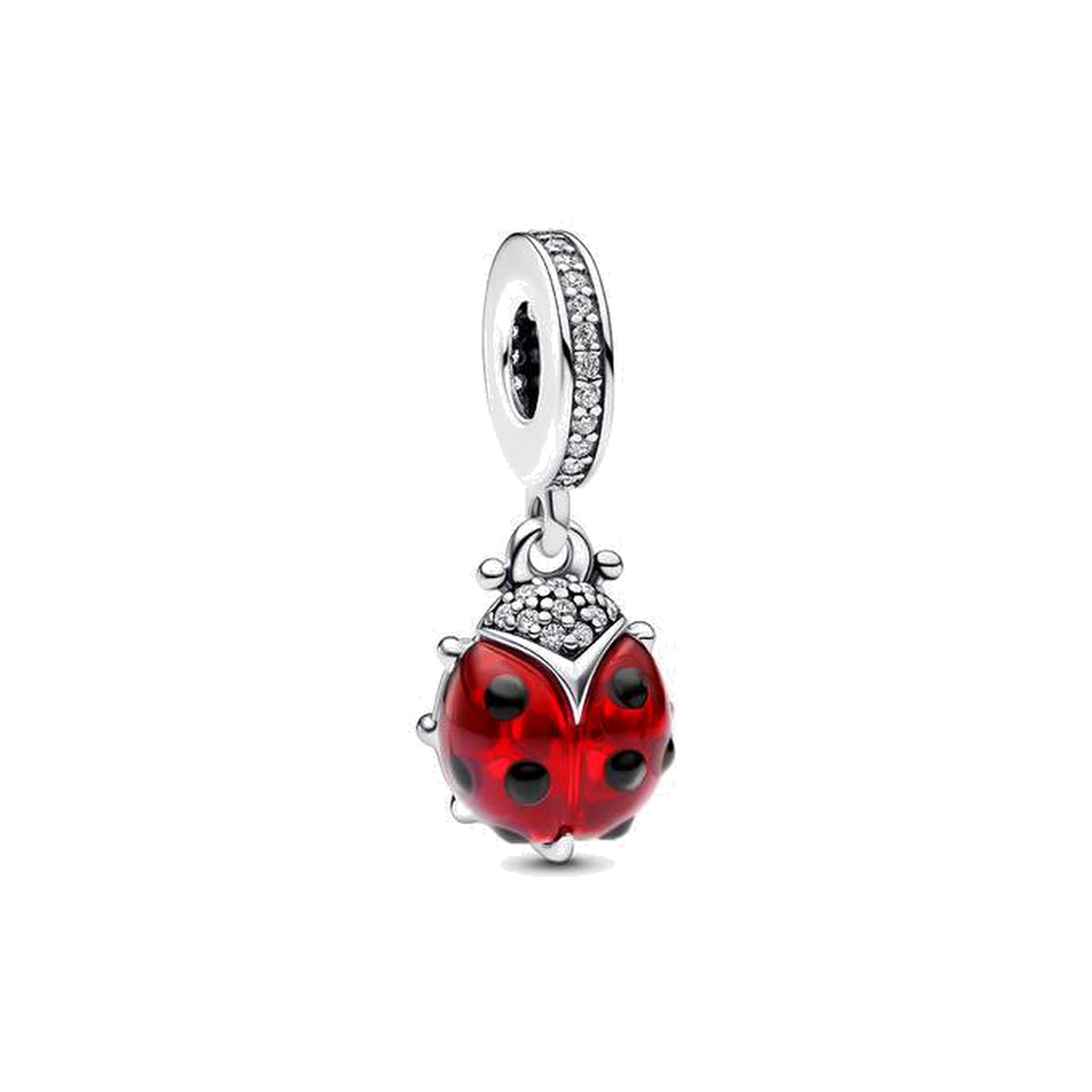 Charm Pandora Colgante Mariquita Roja - Bijuvera
